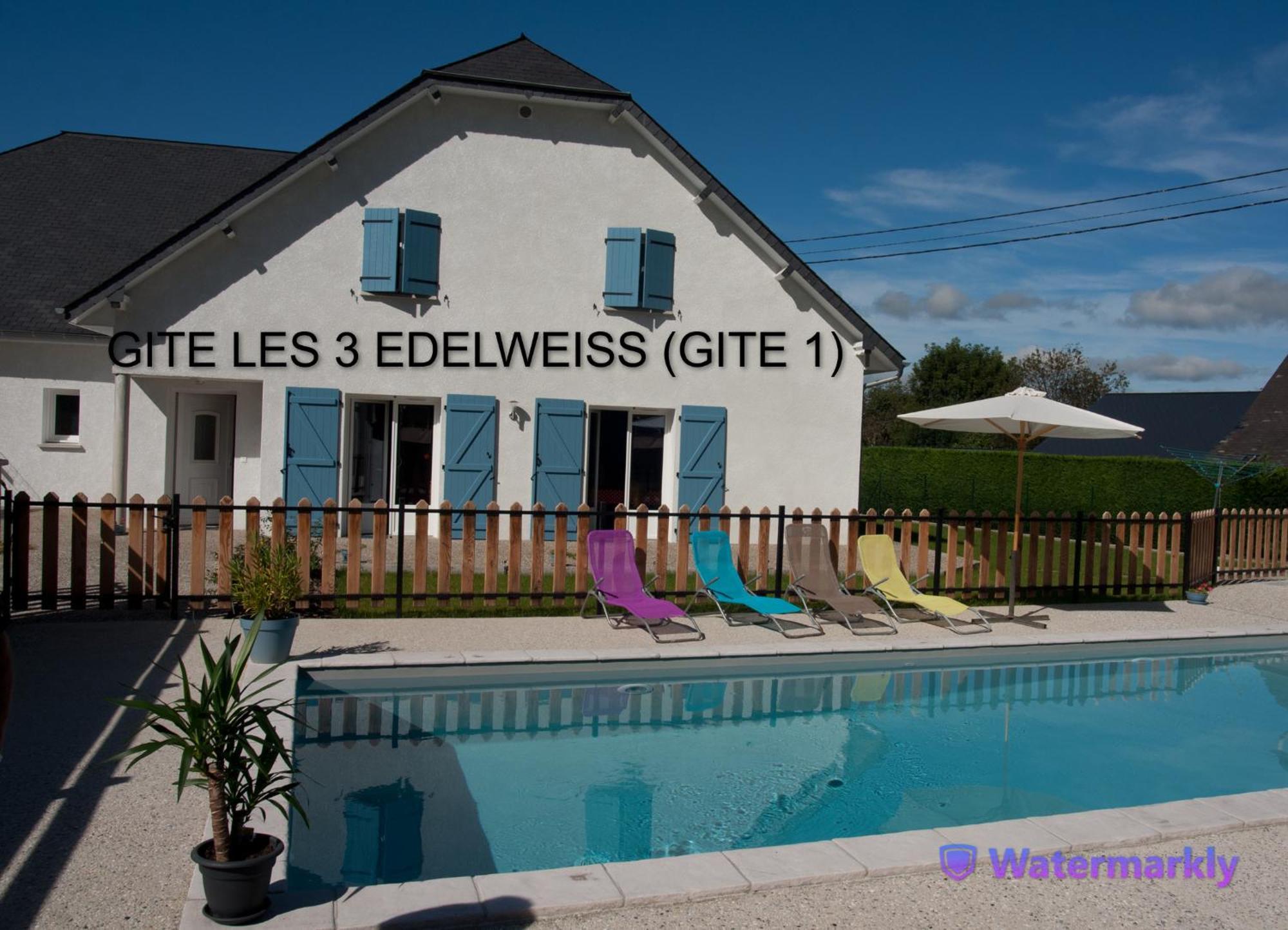 ארט Les 3 Edelweiss - Gite 1 Ou Gite 2 מראה חיצוני תמונה